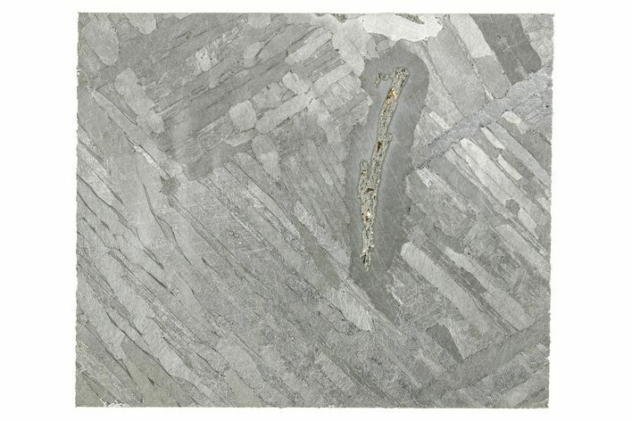 Etched Seymchan Meteorite Slice ( g) - Russia #265009